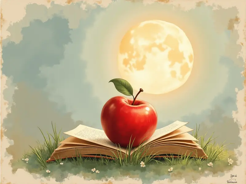 Illustration des Traums: Apfel