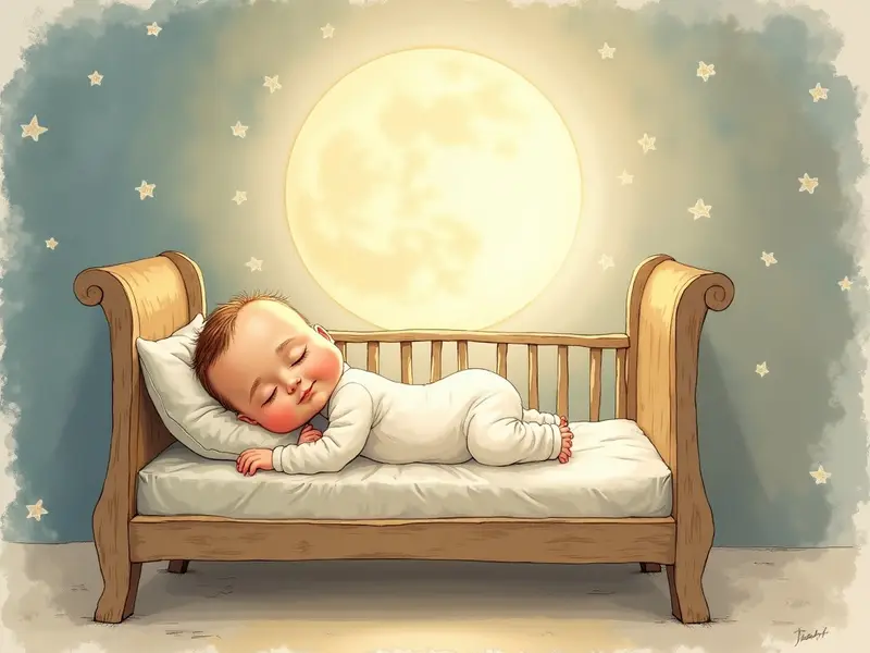 Illustration des Traums: Baby