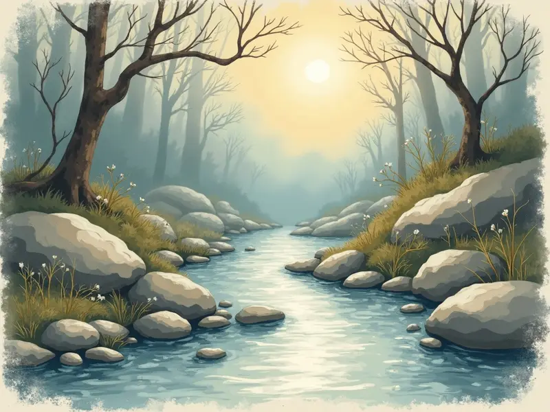 Illustration des Traums: Bach