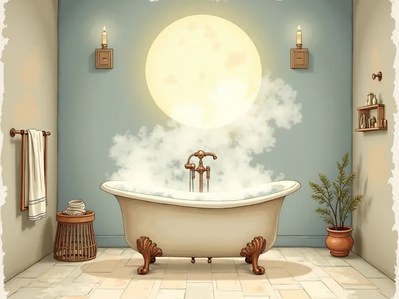 Illustration des Traums: Badezimmer