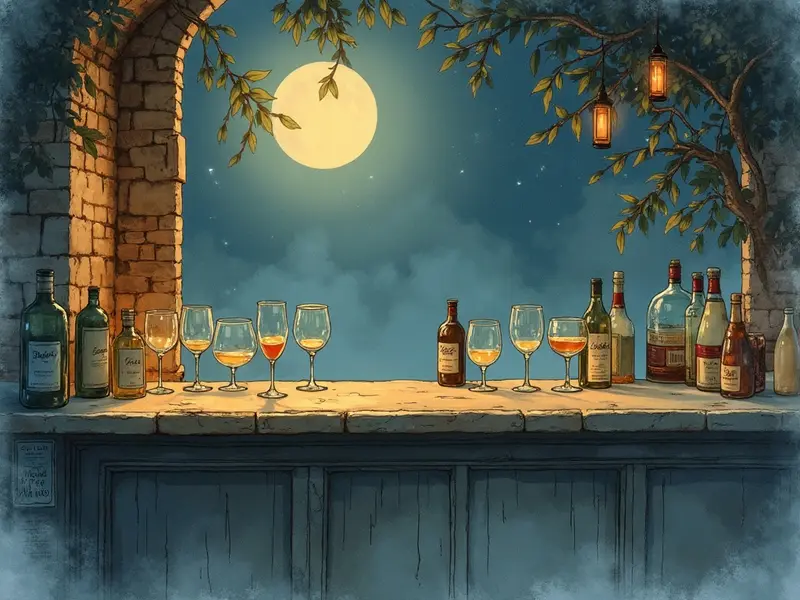 Illustration des Traums: Bar