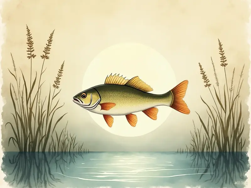 Illustration des Traums: Barsch