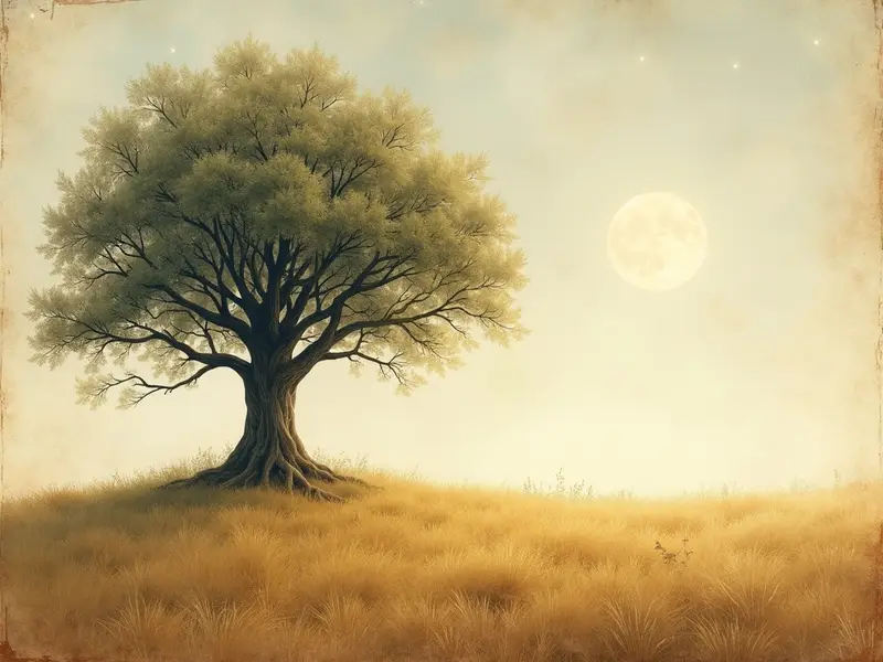 Illustration des Traums: Baum