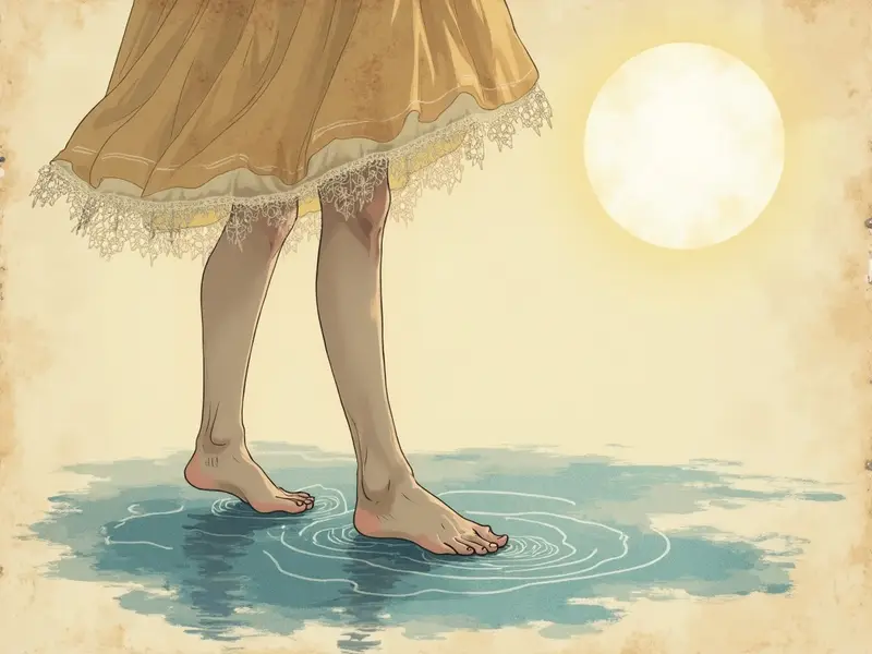 Illustration des Traums: Bein