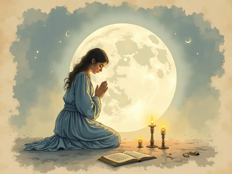 Illustration des Traums: Beten