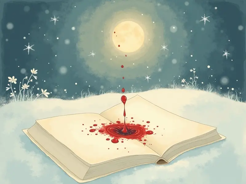 Illustration des Traums: Blut