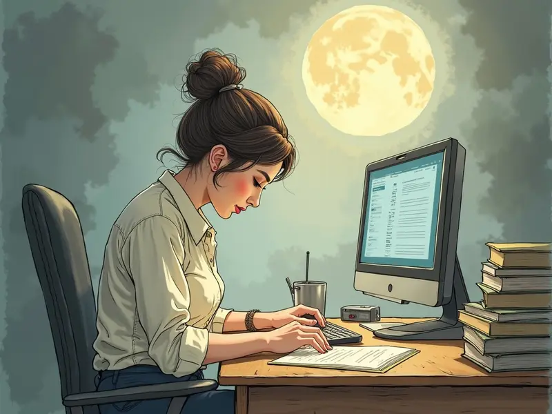 Illustration des Traums: Büro