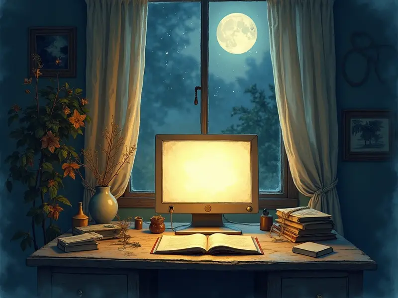 Illustration des Traums: Computer