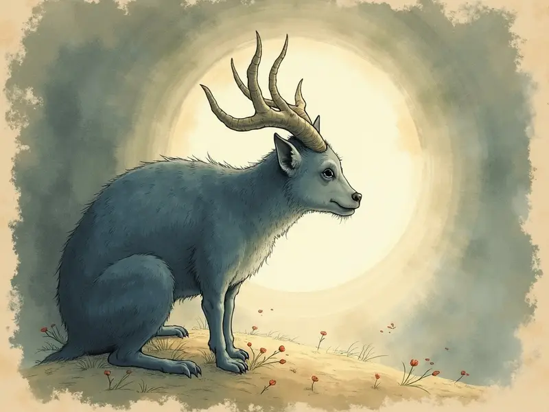 Illustration des Traums: Dämon