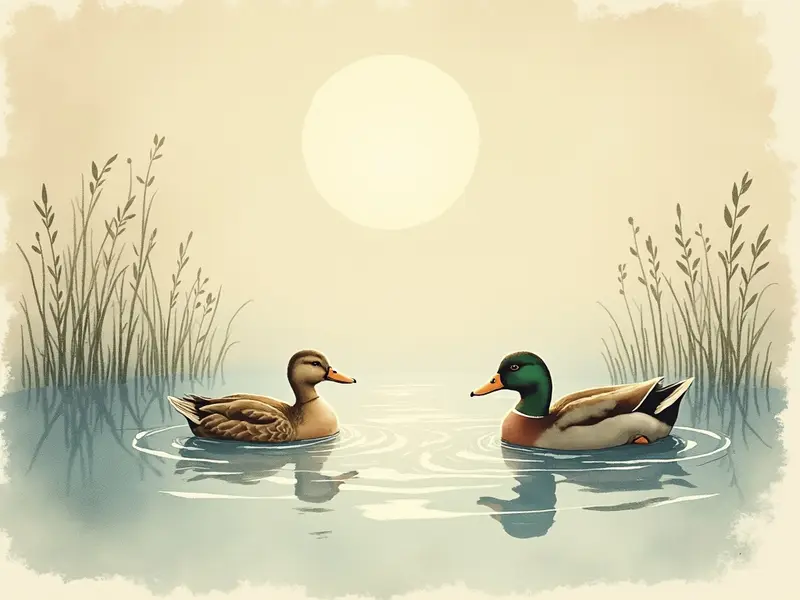 Illustration des Traums: Ente