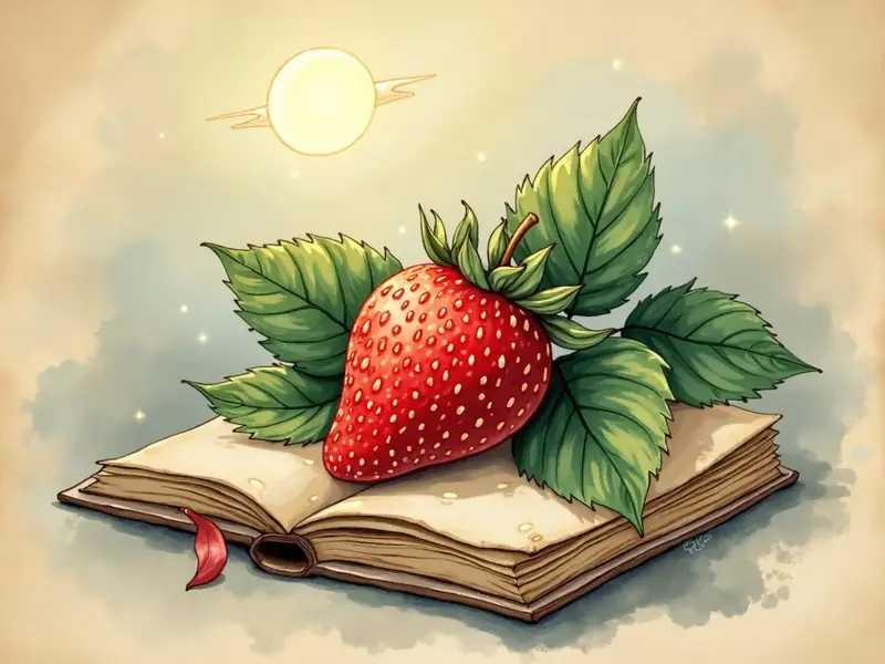 Illustration des Traums: Erdbeere