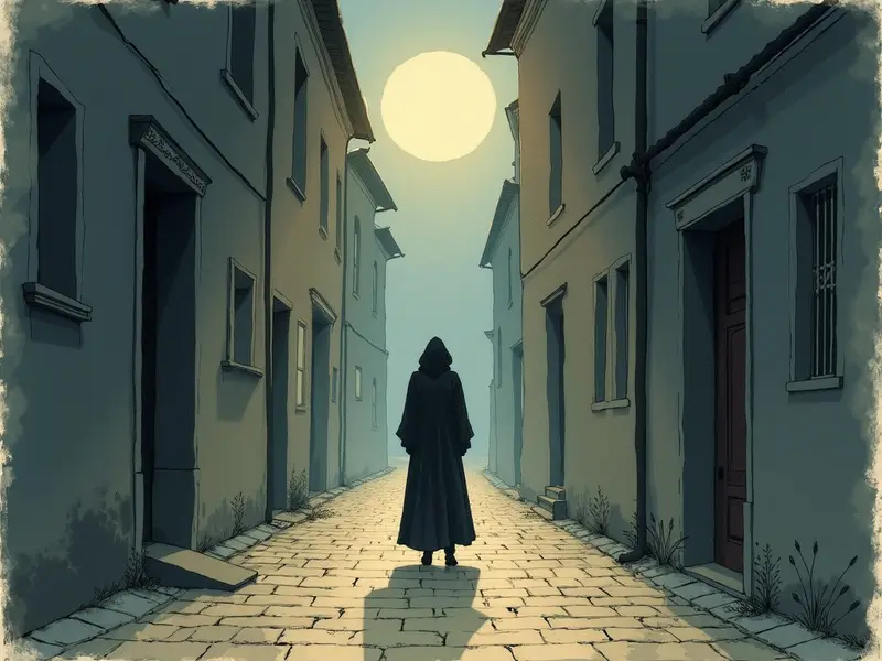 Illustration des Traums: Fremder
