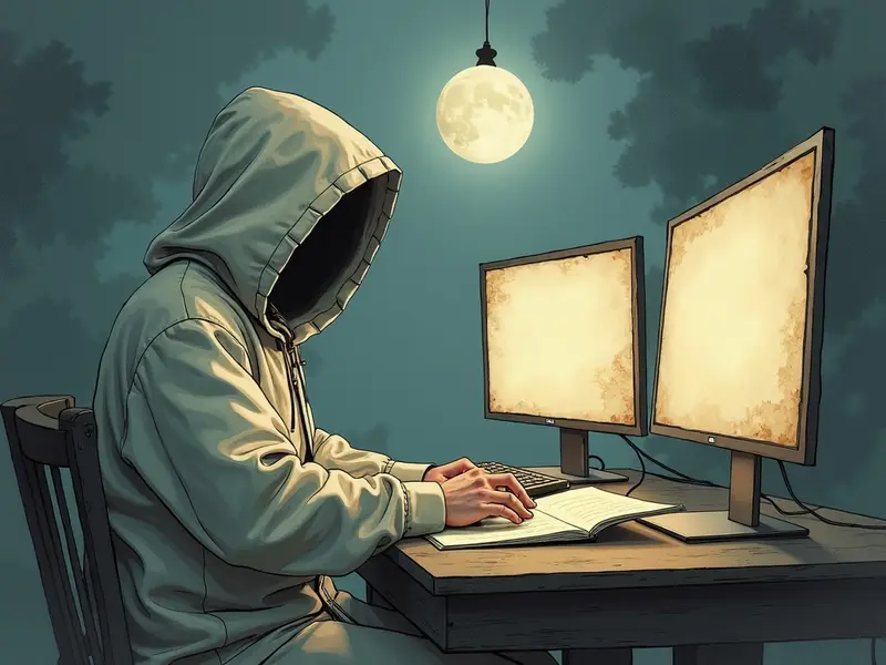 Illustration des Traums: Hacking