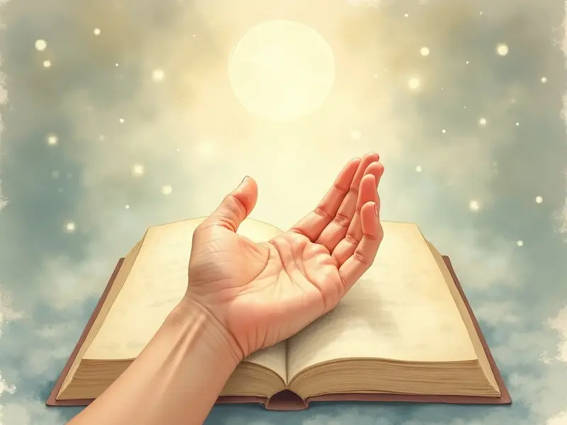 Illustration des Traums: Hand