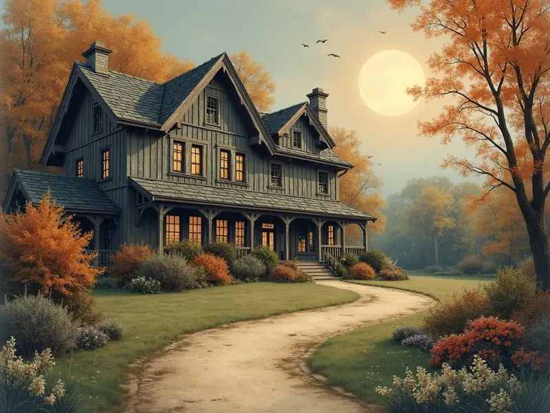 Illustration des Traums: Herrenhaus