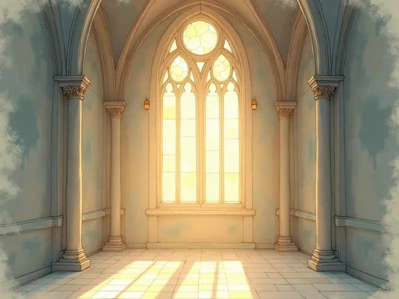 Illustration des Traums: Kirche