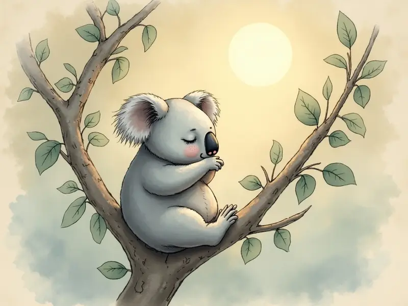 Illustration des Traums: Koala
