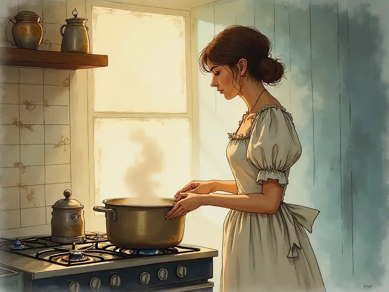 Illustration des Traums: Kochen