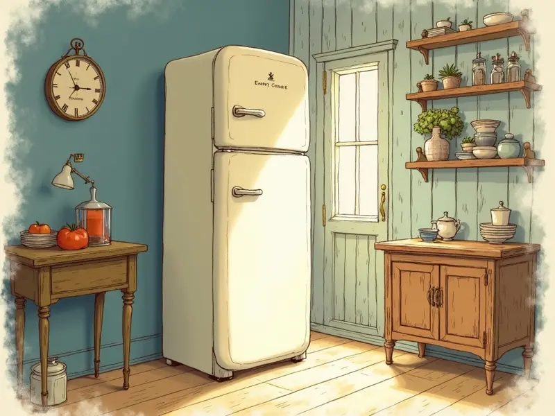 Illustration des Traums: Kühlschrank
