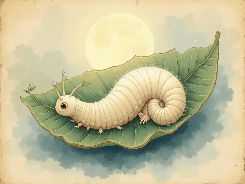 Illustration des Traums: Larve