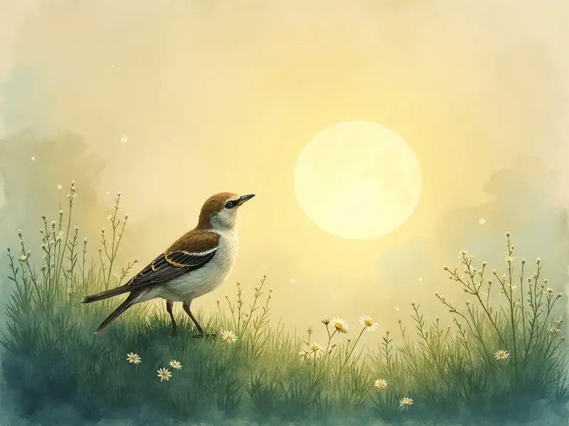 Illustration des Traums: Lerche