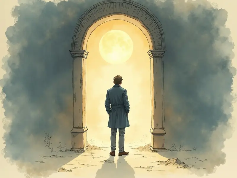 Illustration des Traums: Mann