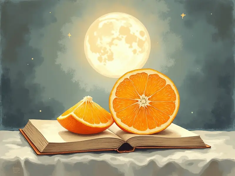 Illustration des Traums: Orange