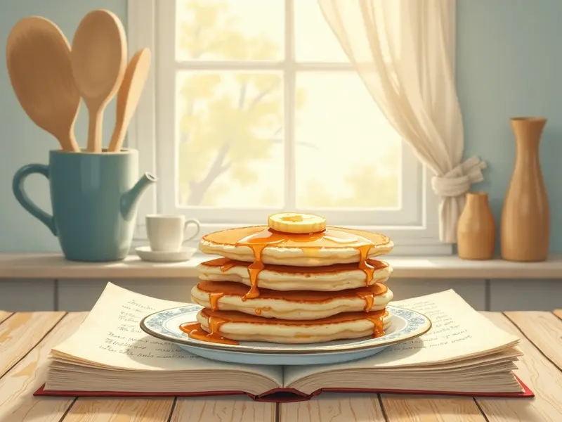 Illustration des Traums: Pfannkuchen