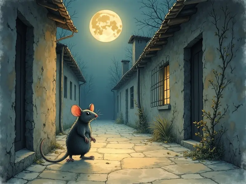 Illustration des Traums: Ratte