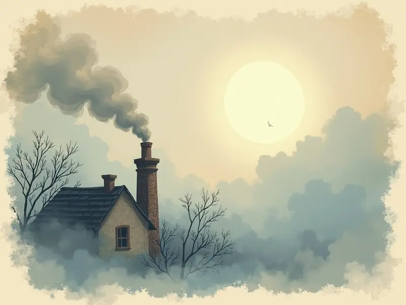 Illustration des Traums: Rauch