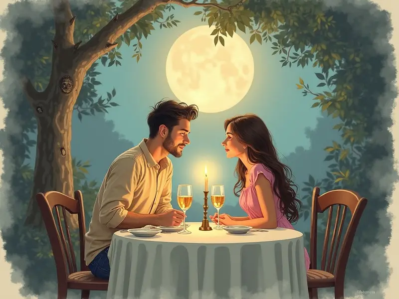 Illustration des Traums: Restaurant