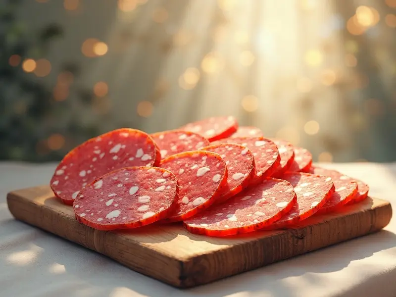 Illustration des Traums: Salami