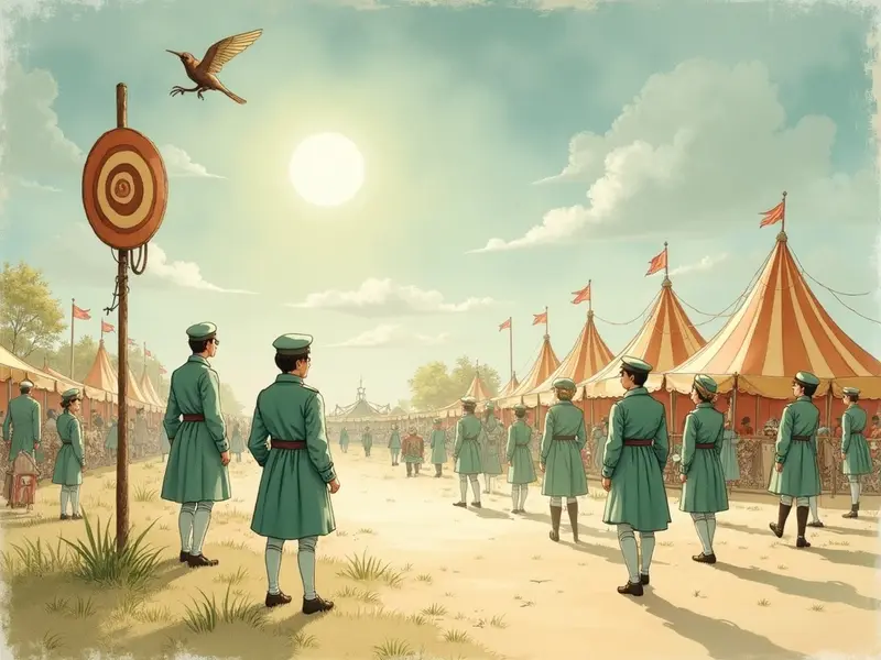 Illustration des Traums: Schützenfest