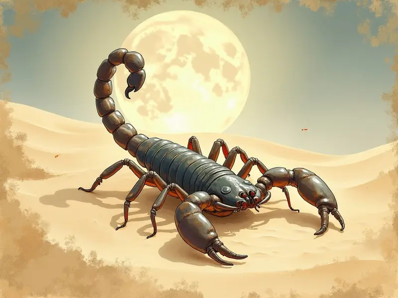 Illustration des Traums: Skorpion