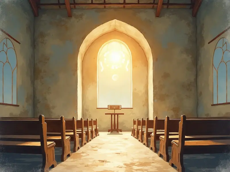 Illustration des Traums: Synagoge