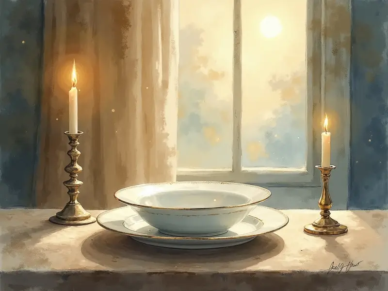 Illustration des Traums: Teller