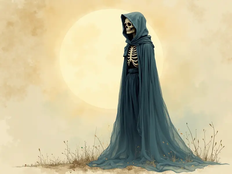 Illustration des Traums: Tod