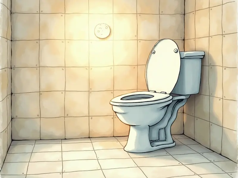 Illustration des Traums: Toilette