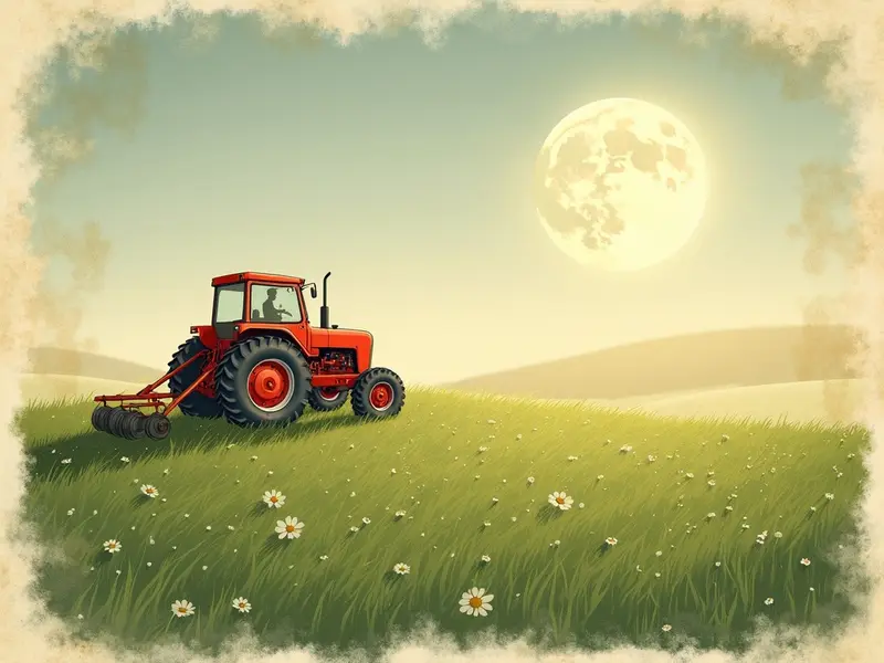 Illustration des Traums: Traktor