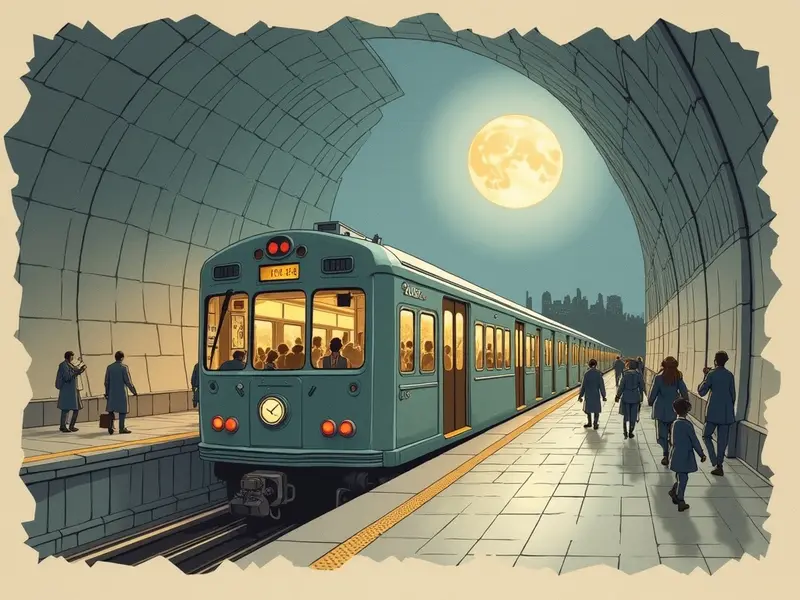 Illustration des Traums: U-Bahn