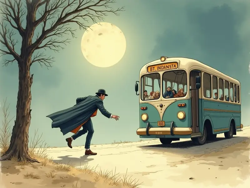 Illustration des Traums: Verspätung