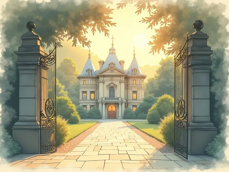Illustration des Traums: Villa