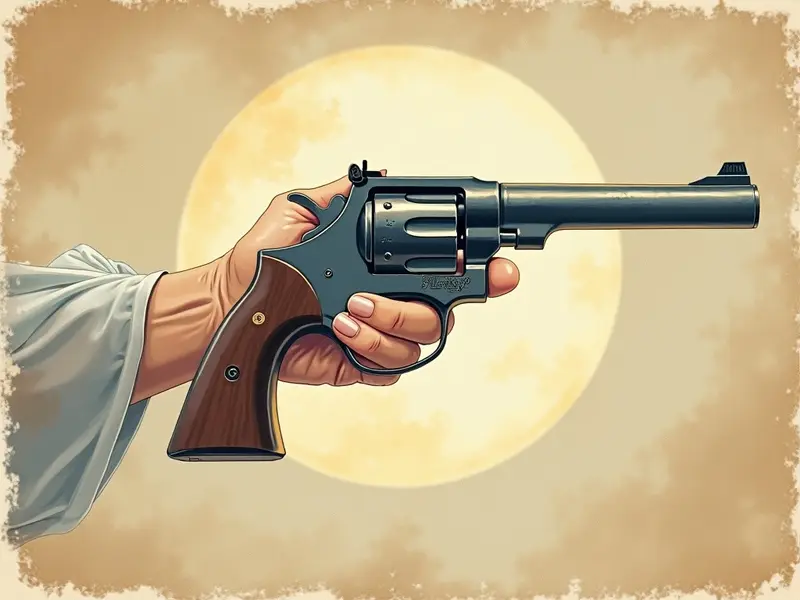 Illustration des Traums: Waffe