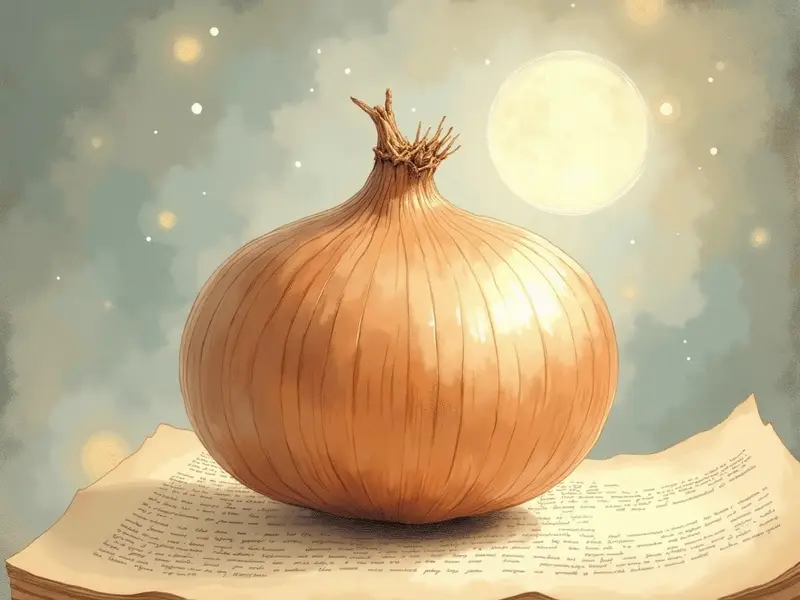 Illustration des Traums: Zwiebel