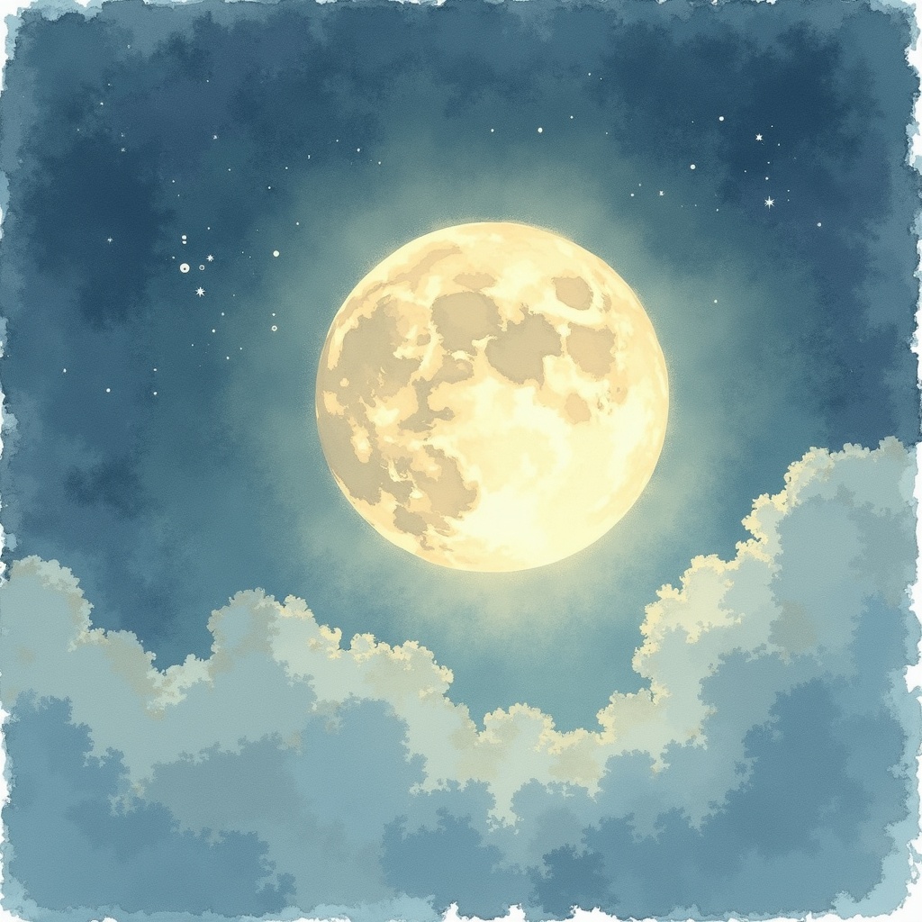 Mondphase: Abnehmender Mond