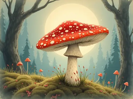 Der Fliegenpilz als Glückssymbol