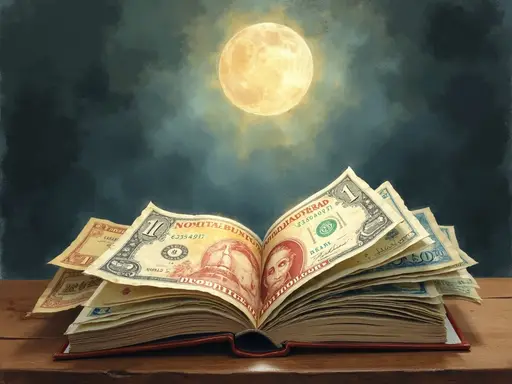 Illustration des Traums: Geld